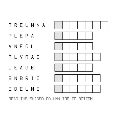 Acrostic — a page generated by Lakolam