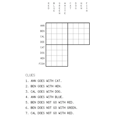 Logic Grid — a page generated by Lakolam