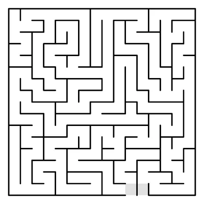 Maze — a page generated by Lakolam