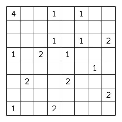 Nurikabe — a page generated by Lakolam